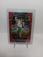 2022 Panini Select Draft Picks - Concourse Trey Lance #40 Red Lazer Prizm