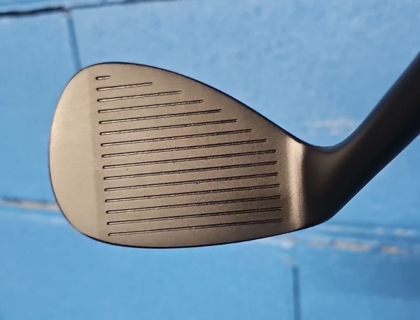 COBRA TRUSTY RUSTY BLACK NITRIDE 55° SAND WEDGE SPINE ALIGNED BLACK KBS $-TAPER - Image 2 of 4
