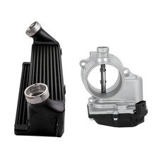 Ladeluftkühler & Drosselklappengehäuse For BMW 3er Coupe E92  2006-2013