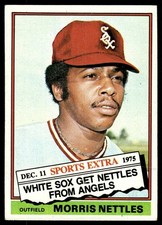 1976 Topps Morris Nettles Chicago White Sox #434T