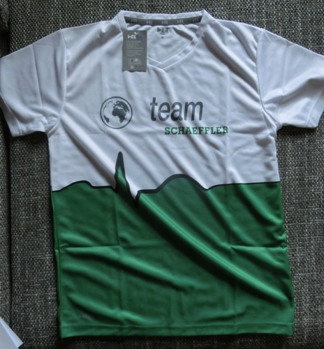 Męska koszulka sportowa marki EE FAG, INA, Schaeffler Team rozm. M nowa w oryginalnym opakowaniu - Zdjęcie 2 z 4
