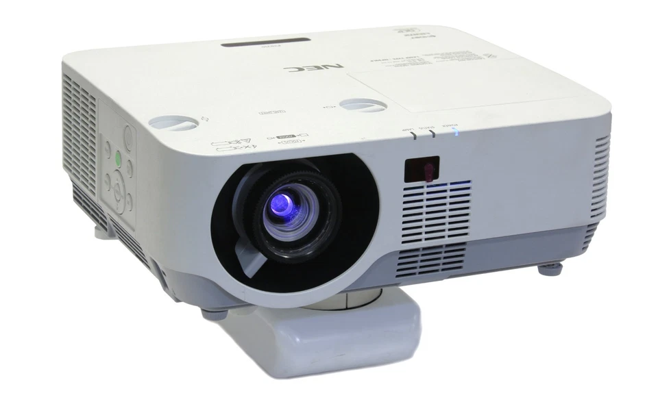NEC P502W DLP WXGA HDMI Projector w/ Mount | 923 Lamp Hours, 4028 Filter Hours - Image 4 of 4