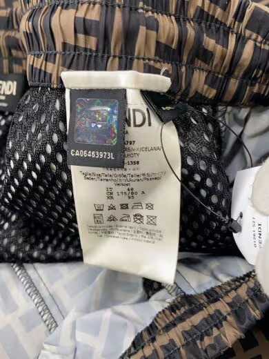 FENDI/Zucca//Jeans/Size 48/Polyester/Brown/All-over Print/FAB527 A797 thumbnail 5