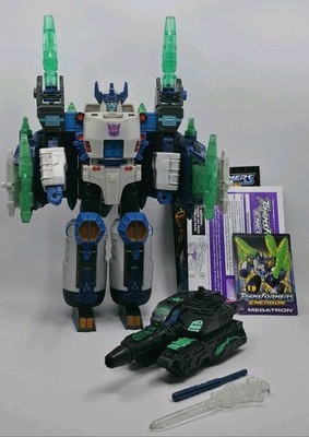 Complete Vintage 2004 Hasbro Transformers Energon Megatron Action Figure W/box