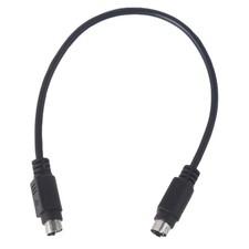 PS/2 Power Cable 1ft High Quality Wire Male to Male 6Pin Plug for Keyboard Mouse