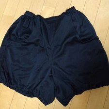 USED YOHJI YAMAMOTO NAVY BLOOMER PANTS GOOD
