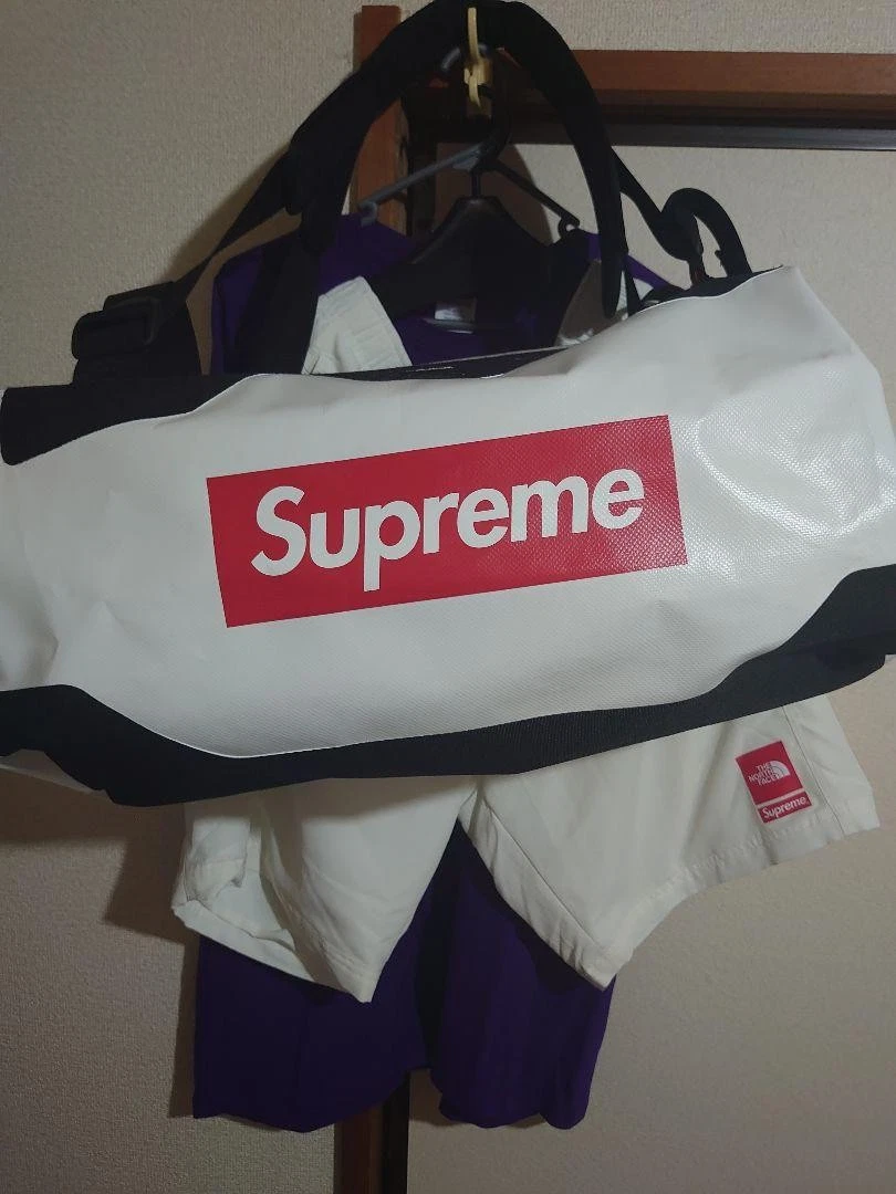 Sac de voyage Supreme / Ortlieb blanc édition limitée homme modèle rare collaboration