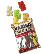 Haribo Goldbears Gummy Bears Throw Pillow W/ Mini Plush Bear Pieces Inside NEW