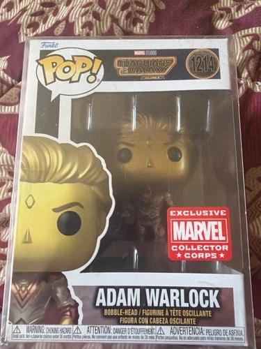 FUNKO POP MARVEL 1214 ADAM WARLOCK GUARDIANS OF GALAXY EXCLUSIVE W/ PROTECTOR