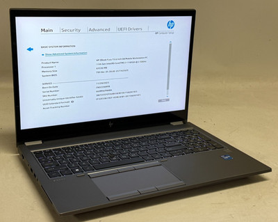 HP ZBook Fury G8 Touch 15.6