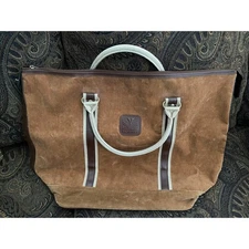 Vintage Ultima II 1970’s Corduroy Fitness Bag Zip Top Carry On Duffle