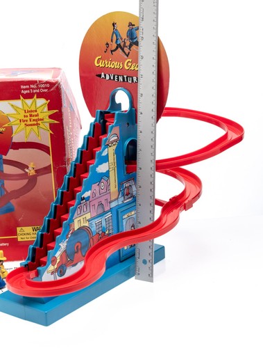 Curious George Adventures Fireman Chase 10010 Pacific Innovations 1998 SEE VIDEO - Picture 11 of 24