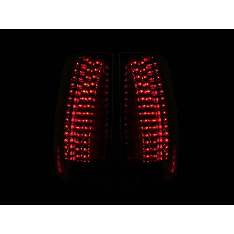 Luces traseras LED cromadas ANZO para Cadillac Escalade ESV 2008-2011 Foto 3 de 4