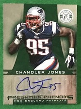 Chandler Jones Rookie Auto 2012 Totally Certified Freshman Phenoms Green #1/5