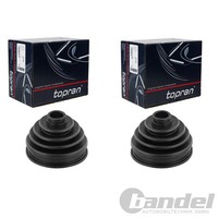 2X Topran Achsmanschetten Satz Radseitig Vorne Passend FüR Audi 100 80 90 A4 A6