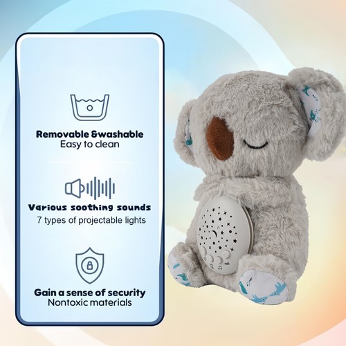 LED Sternenhimmel Projektor Schlafender Otter Kuscheltier mit Projektor Neu - Bild 8 von 24