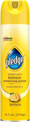 Pledge Expert Care Wood Polish Spray, Shines and Protects, Removes Fingerprints.