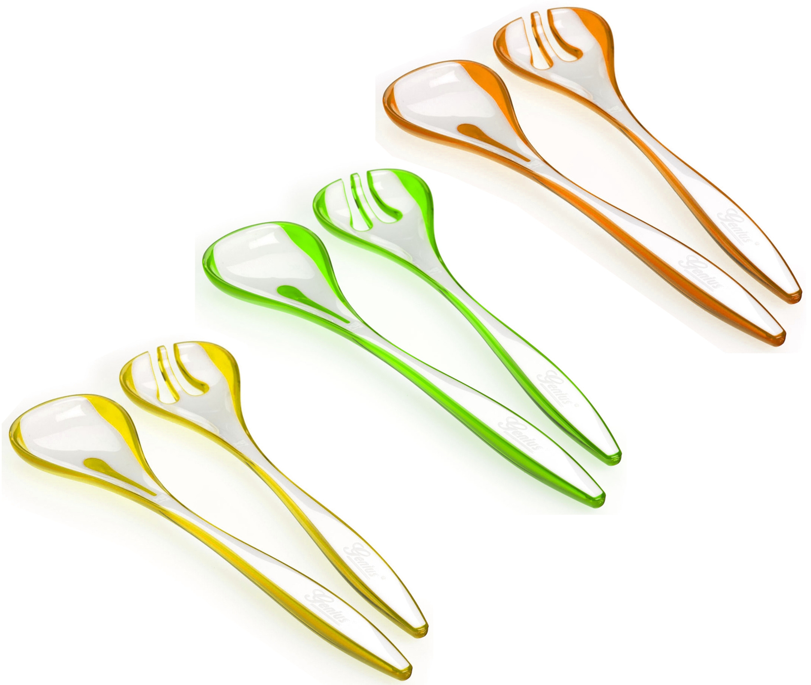Farbauswahl Genius Salatbesteck Salat Besteck Salatlöffel Salatzange Salatgabel