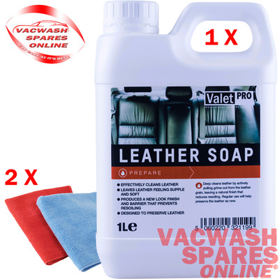 VALETPRO LEDERSEIFE 1L / GELREINIGER / TIEFENREINIGUNG / JEANSFARBENTFERNUNG