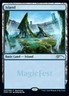 1 x Island - MagicFest 2020 - Unique & Misc. Promos - NM-Mint - MTG