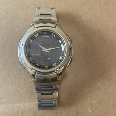 Casio AQ-160W-1BVCB illuminator WR100m watch-needs battery - needs battery