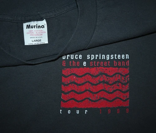 BRUCE SPRINGSTEEN concert Tour tee shirt 1990s vintage concert t-shirt, vintage, single stitch, B+ condition