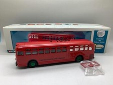 CORGI SAMPLE MODEL BLANK CERTIFICATE GM BUS TEXACO CREW BUS 54015 1/50