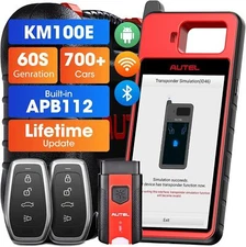 Autel MaxiIM KM100X KM100E Auto VIN IMMO Key Programming Diagnostic Scanner Tool