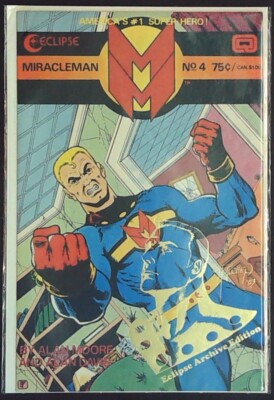 MIRACLEMAN #4 (1985) - ARCHIVES EDITION GOLD FOIL - LTD 61-175 - NM - Back Issue