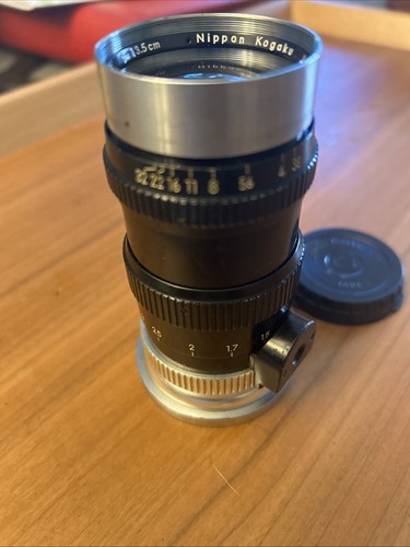 Nikkor-Q 135mm f/3.5 lens Nikon S-mount Nippon Kogaku Vintage - Picture 3 of 15