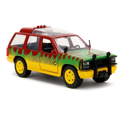 JADA TOYS 2024 JURASSIC PARK FORD EXPLORER 1:32 TOY CAR SEALED - Picture 7 of 21