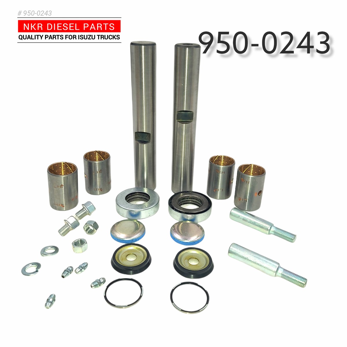 King Pin Kit For Isuzu NPR NQR NPR-HD (4BD1 4BD2 86-97 ) (4JJ1