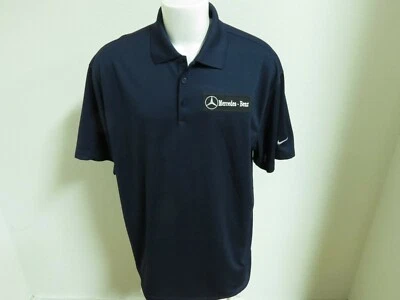 M-3XL Mercedes-Benz Navy Nike Dri-Fit Men's #23V Polo Shirt - Image 1 of 4