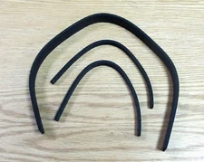 1957 CHEVY SPEEDOMETER , FUEL & TEMPERATURE GAUGE CLUSTER SEALS ** USA MADE **