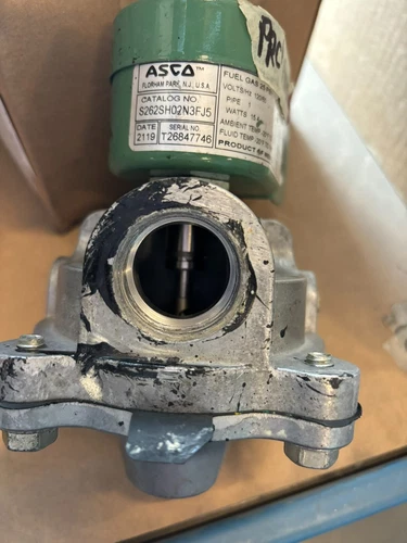 ASCO S262SH02N3GJ7 - VALVE, GAS VENT,1-1/4"
