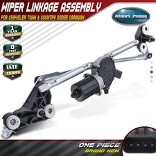 Windshield Wiper Linkage Assembly w/Motor for Chrysler Voyager Dodge 2004-2007