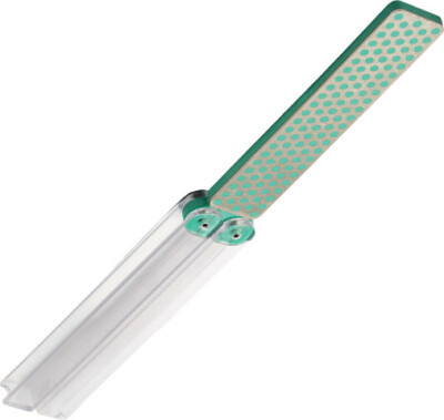 DMT Dia-Fold Diamond Whetstone FWE Extra fine grit. 1200 mesh. Clear folding han