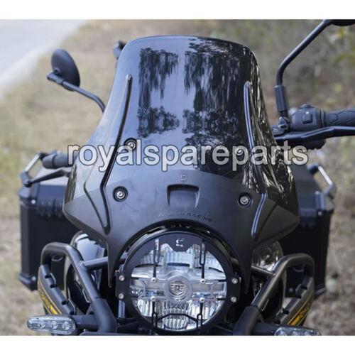 For Royal Enfield Himalayan 450 Wandered Touring Smoked Screen/Windshield Kit - Picture 3 of 4
