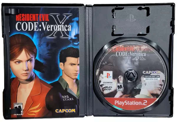 Play ps2! test game : Resident evil code Veronica X [SLES-50306