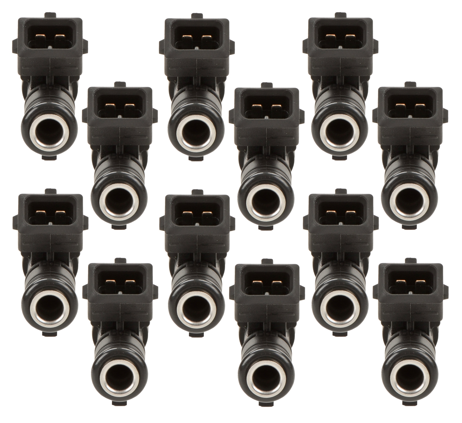 NEW Set of 12 Bosch Fuel Injectors for Ferrari 599 GTB 6.0L V12 2007-2010