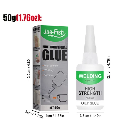 Multifunctional Welding High-Strength Oily Glue-Uniglue Universal Super Glue 50g - Picture 12 of 14