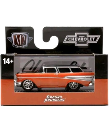 M2 MACHINES 1957 CHEVROLET NOMAD GROUND POUNDERS NEW 2024