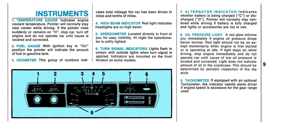 Plymouth Belvedere 1967, satélite y GTX manual del propietario - color Foto 4 de 4