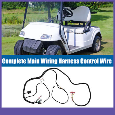 Complete Main Wiring Harness Control Wire for EZGO TXT48 TXT Fleet