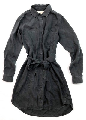 bella dahl belted shirt dress