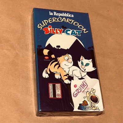 VHS SUPERCARTOON BILLY THE CAT DER KATZENFLUCH GRIMMY ABSCHIED VON SEM