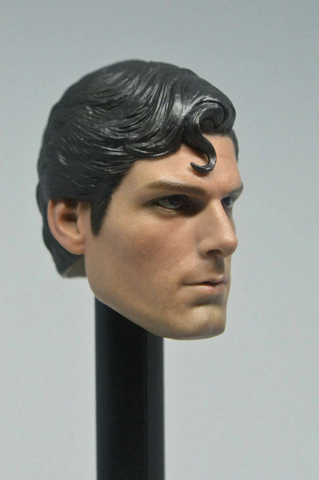 Figura de soldado de 12" Superman Christopher Reeve cabeza masculina tallada escala 1:6 Foto 2 de 4
