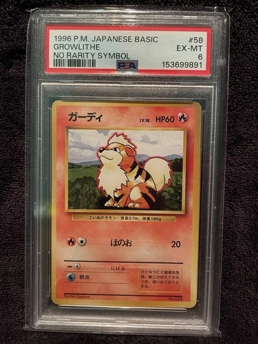 Growlithe PSA 6