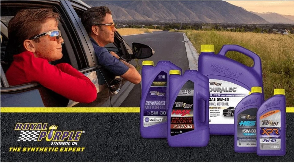 Aceite de motor sintético premium Royal Purple de alto rendimiento 0W-20, 5 Qua Foto 4 de 4