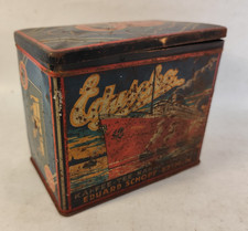 Blechdose Eduscho Kaffee Tee Kakao Reklame Dose Bremen Stadtmusikanten Schiff